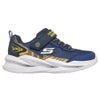 スケッチャーズ 光る靴 キッズ スニーカー Sライツ メテオライツ 2.0 401490L ネイビー ライム SKECHERS 男の子 子供靴 光るスニーカー 軽量 履きやすい