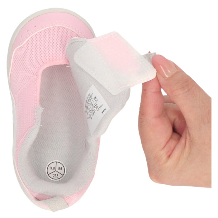 アシックスキッズ スクスク ベビー キッズ 男の子 女の子 子供靴 赤ちゃん 靴 通園 ASICS KIDS SUKU2 MYSELBABY2 1144A445 黒 ブラック ピンク