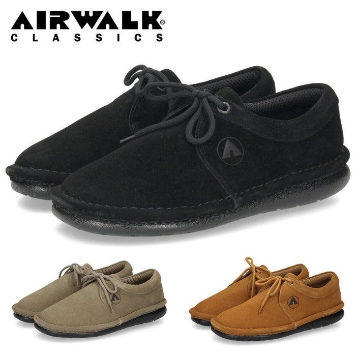 AIRWALK OUTLAND YAM エアウォーク アウトランド ヤム メンズ スニーカー ローカット 靴 本革 スエード レザースニーカー AWC5105 