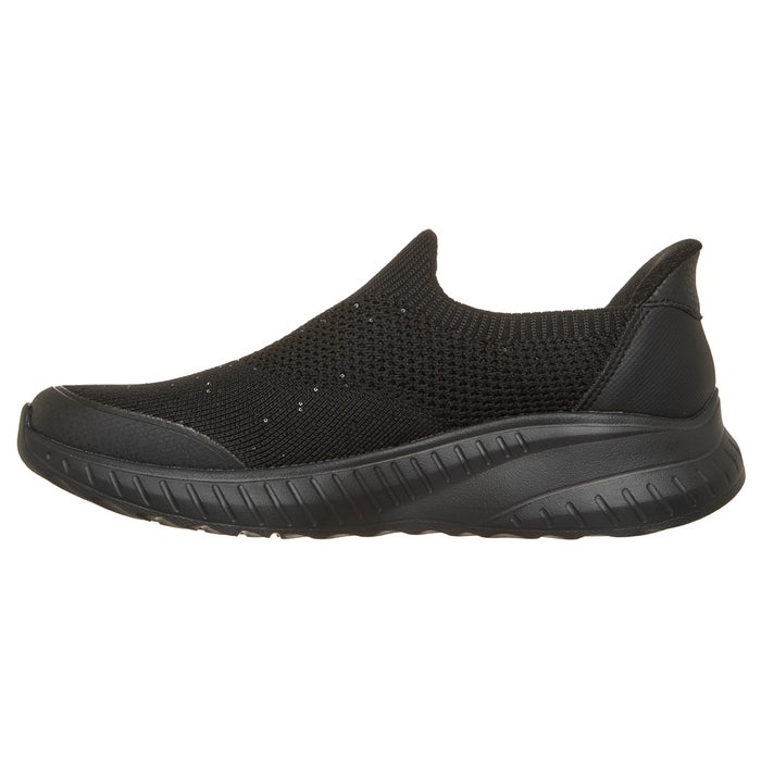 スケッチャーズ スリップインズ レディース スニーカー スリッポン ボブス スクワッド カオス サトル スパークル SKECHERS Slip-ins 立ったまま履ける 手を使わずに履ける ハンズフリー 靴 ノーマル幅 117252
