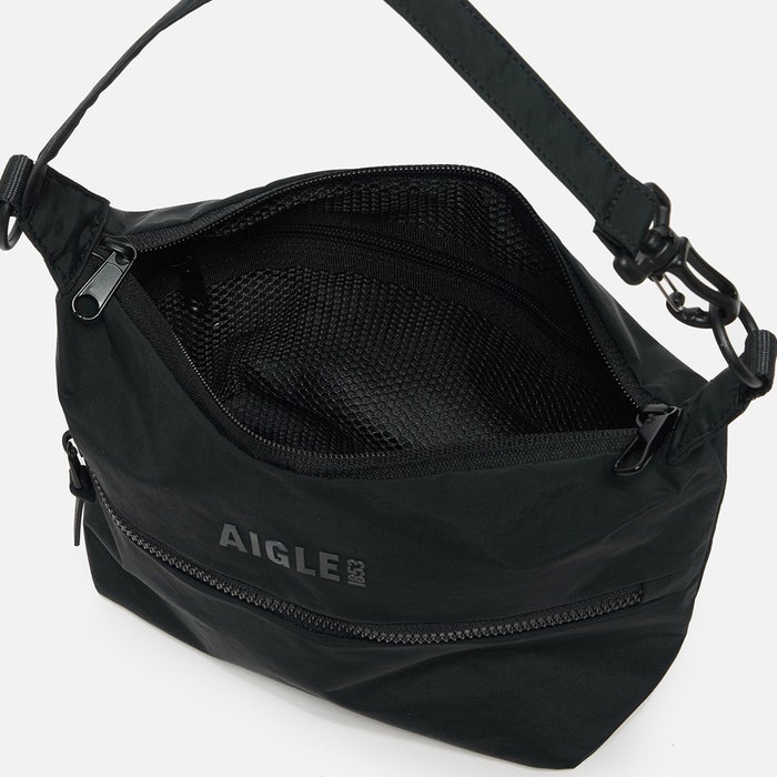 エーグル AIGLE ミニショルダーバッグ CITY 撥水 2WAYショルダーポーチ 2L リサイクルナイロン ショルダーバッグ 手持ち メンズ レディース ZNHBX51