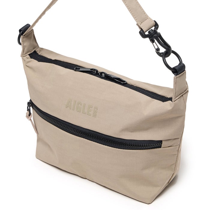 エーグル AIGLE ミニショルダーバッグ CITY 撥水 2WAYショルダーポーチ 2L リサイクルナイロン ショルダーバッグ 手持ち メンズ レディース ZNHBX51