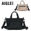 エーグル AIGLE ミニトートバッグ CITY 撥水 2WAYミニショルダーバッグ 2L リサイクルナイロン ショルダーバッグ 手持ち メンズ レディース ZNHBX52