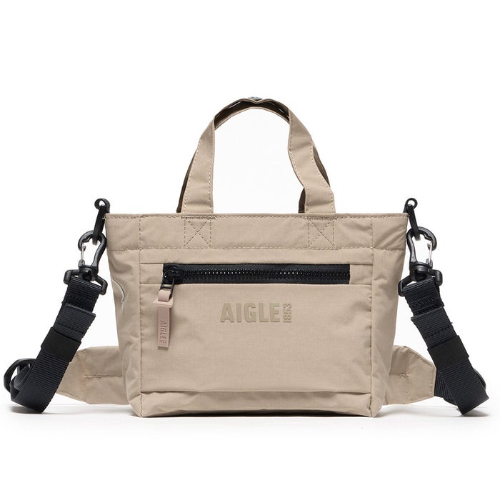 エーグル AIGLE ミニトートバッグ CITY 撥水 2WAYミニショルダーバッグ 2L リサイクルナイロン ショルダーバッグ 手持ち メンズ レディース ZNHBX52