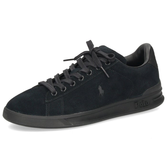 ポロ ラルフローレン スニーカー メンズ 靴 ローカット レザー ヘリテージコート３ POLO RALPH LAUREN HERITAGE COURT3 ブラック ブラウン