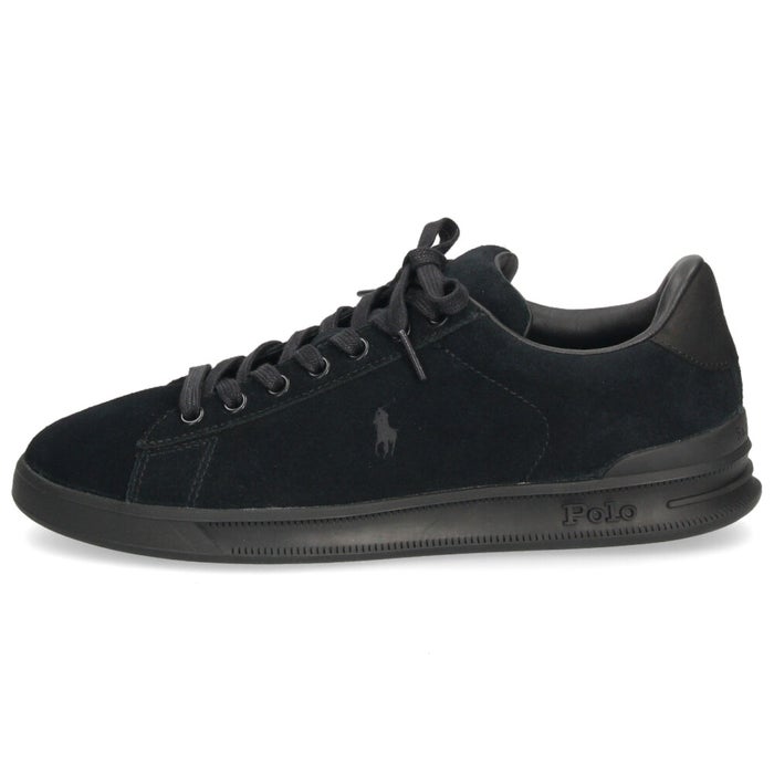 ポロ ラルフローレン スニーカー メンズ 靴 ローカット レザー ヘリテージコート３ POLO RALPH LAUREN HERITAGE COURT3 ブラック ブラウン
