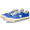 コンバース ワンスター J スニーカー スニーカー メンズ レディース 靴 ローカット レザー ブルー CONVERSE ONE STAR J 33703180 本革 日本製