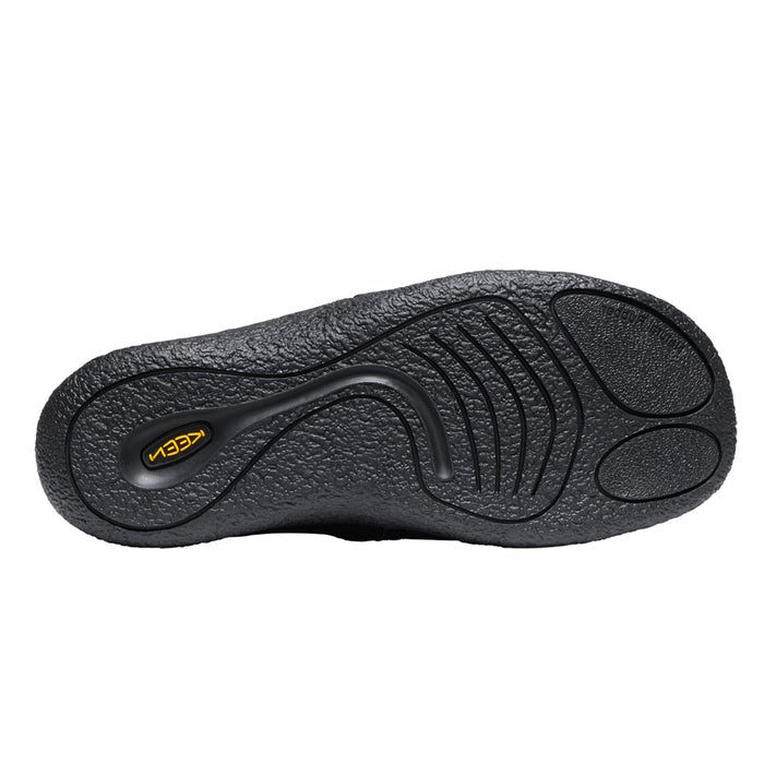 KEEN キーン レディース スリッポン HOWSER II ハウザー ツー 1023981 リラックスシューズ スニーカー サイドゴア フリース 暖かい アウトドア デイリー ブラック