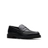 クラークス メンズ ローファー 本革 ブラック レザー 軽量 クラシック ベーシック EXTRALIGHT ペニーローファー Clarks Berwick Lo 26183727