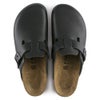 ビルケンシュトック ボストン サンダル クロッグ メンズ 0060191 BIRKENSTOCK Boston ナチュラルレザー 本革 レギュラー幅 黒 ブラック カジュアル シンプル