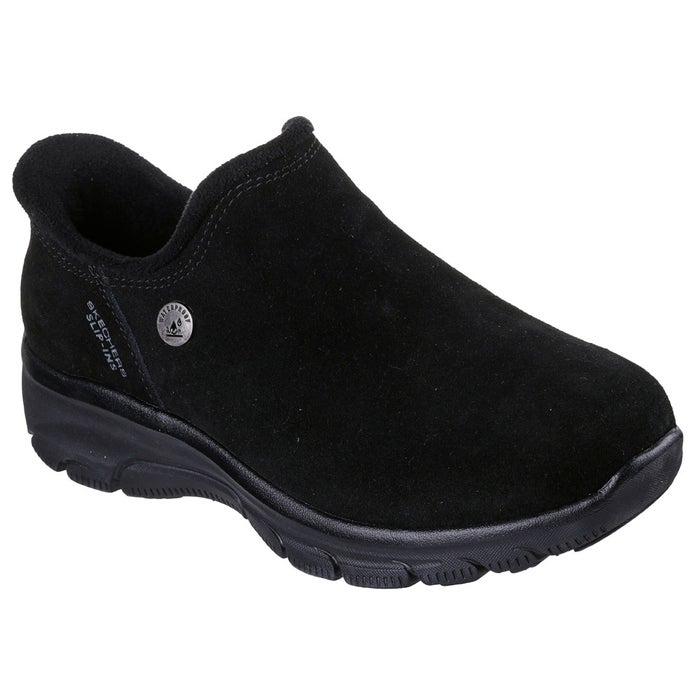 スケッチャーズ スリップインズ レディース 防水 ウォータープルーフ イージー ゴーイング ウィンター ウィンド SKECHERS Slip-ins ブーツ レザー スエード ハンズフリー ノーマル幅 169158