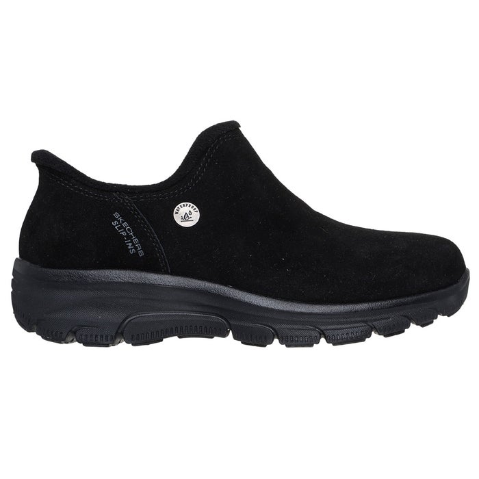 スケッチャーズ スリップインズ レディース 防水 ウォータープルーフ イージー ゴーイング ウィンター ウィンド SKECHERS Slip-ins ブーツ レザー スエード ハンズフリー ノーマル幅 169158
