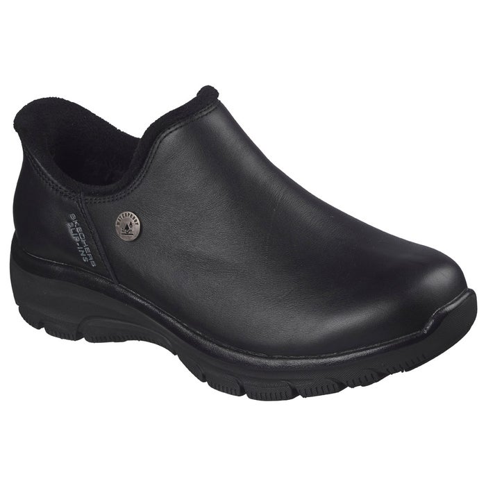 スケッチャーズ スリップインズ レディース 防水 ウォータープルーフ イージー ゴーイング ウィンター ウィンド SKECHERS Slip-ins ブーツ レザー スエード ハンズフリー ノーマル幅 169158