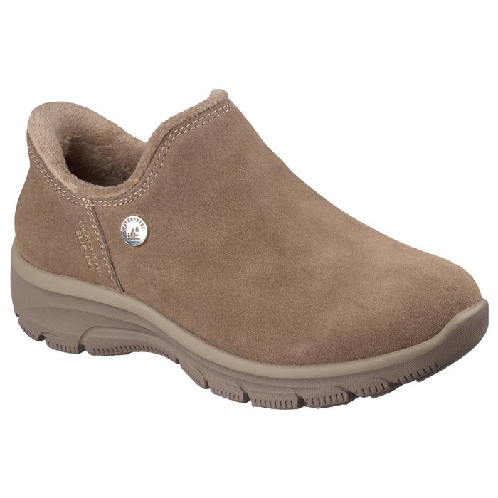スケッチャーズ スリップインズ レディース 防水 ウォータープルーフ イージー ゴーイング ウィンター ウィンド SKECHERS Slip-ins ブーツ レザー スエード ハンズフリー ノーマル幅 169158