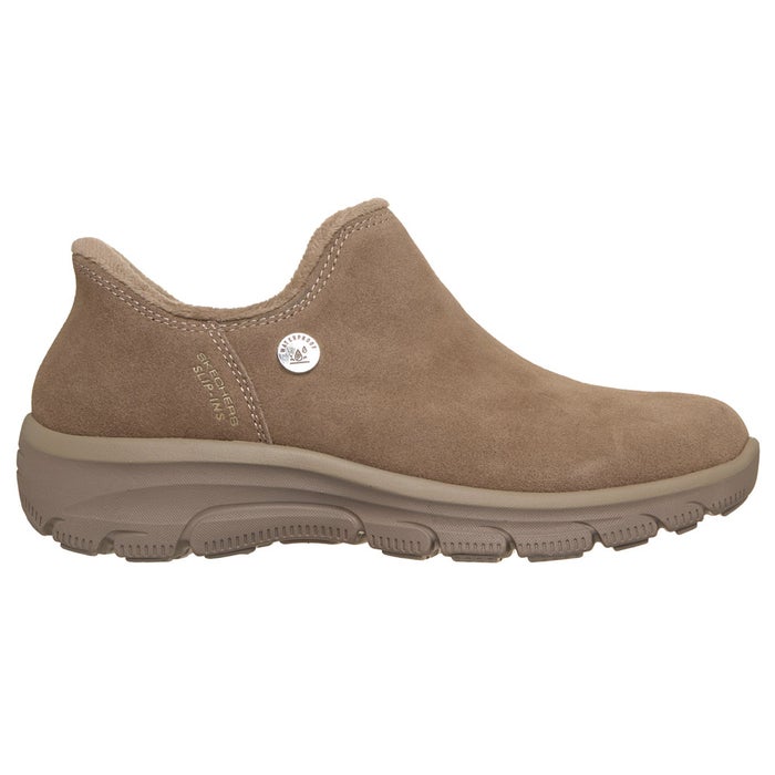 スケッチャーズ スリップインズ レディース 防水 ウォータープルーフ イージー ゴーイング ウィンター ウィンド SKECHERS Slip-ins ブーツ レザー スエード ハンズフリー ノーマル幅 169158