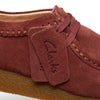 クラークス ワラビー エヴォ レディース モカシン スエード カジュアルシューズ 靴 Clarks 26329301 WallabeeEVOSh 紐靴 軽量ソール マルーン