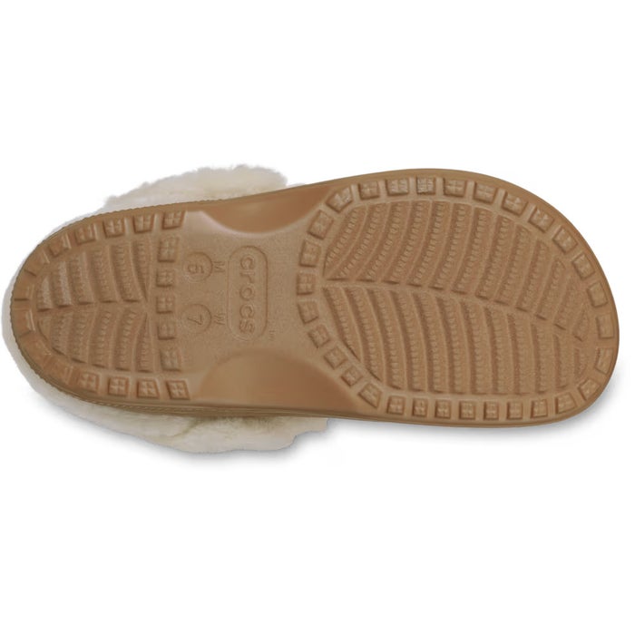 クロックス サンダル レディース アンファーゲッタブル ヴィーガン スエード クロッグ ボア ファー モコモコ 冬用 crocs 212106
