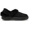 クロックス サンダル レディース アンファーゲッタブル ヴィーガン スエード クロッグ ボア ファー モコモコ 冬用 crocs 212106