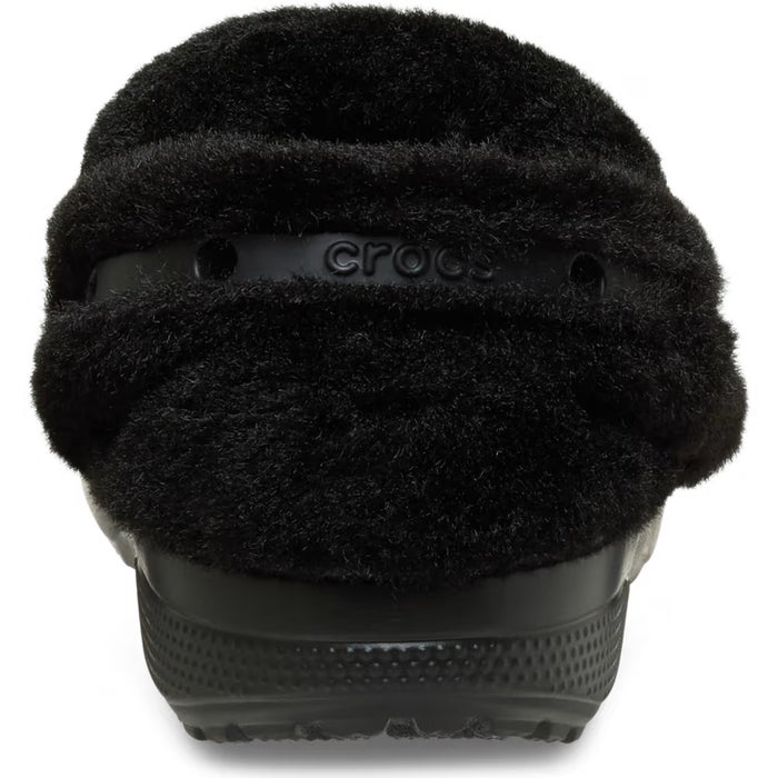 クロックス サンダル レディース アンファーゲッタブル ヴィーガン スエード クロッグ ボア ファー モコモコ 冬用 crocs 212106