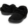 クロックス サンダル レディース アンファーゲッタブル ヴィーガン スエード クロッグ ボア ファー モコモコ 冬用 crocs 212106