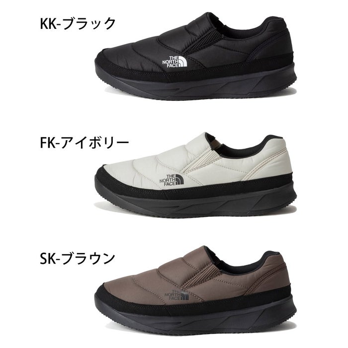 ノースフェイス ヌプシ スリッポン レディース 中綿 防寒 冬 履きやすい 歩きやすい 軽量 靴 THE NORTH FACE NF52672