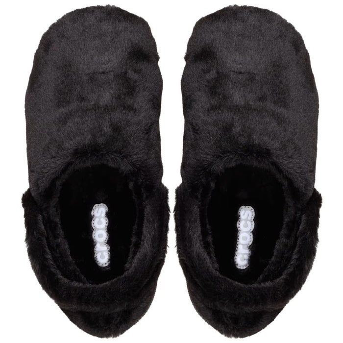 クロックス サンダル レディース クラシック アンファーゲッタブル クロッグ ファー ボア 冬用 冬サンダル crocs 211116 001 2JJ