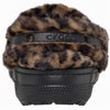 クロックス サンダル レディース クロッグ 冬サンダル 軽量 あたたか 防寒 ファー 室内 室外 crocs C UNFURGTBLE CLOG 212002 ヒョウ柄 レオパード