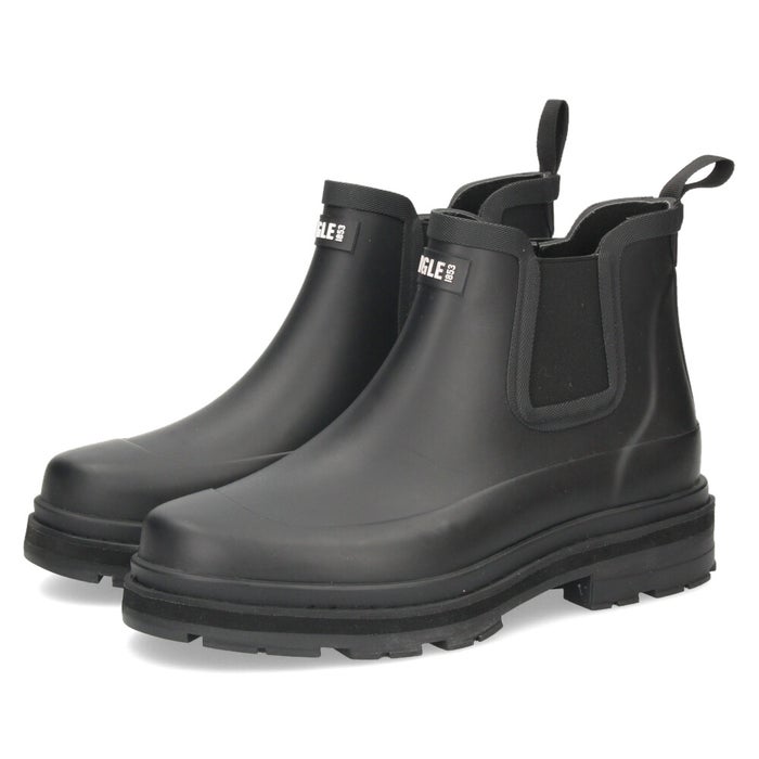 AIGLE エーグル メンズ  SOFT RAIN M2 ソフトレイン2 ラバーブーツ レインブーツ 防水 長靴 サイドゴア ショートブーツ ローカット ZZHNC95