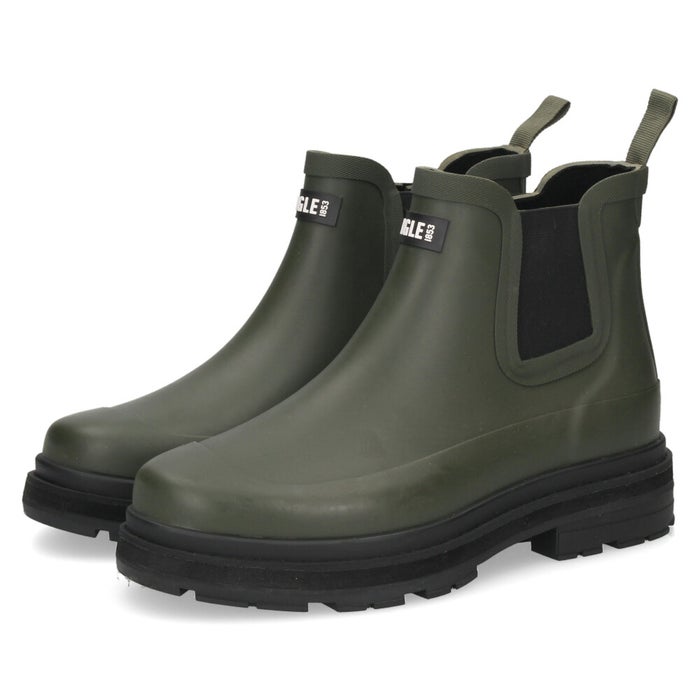 AIGLE エーグル メンズ  SOFT RAIN M2 ソフトレイン2 ラバーブーツ レインブーツ 防水 長靴 サイドゴア ショートブーツ ローカット ZZHNC95