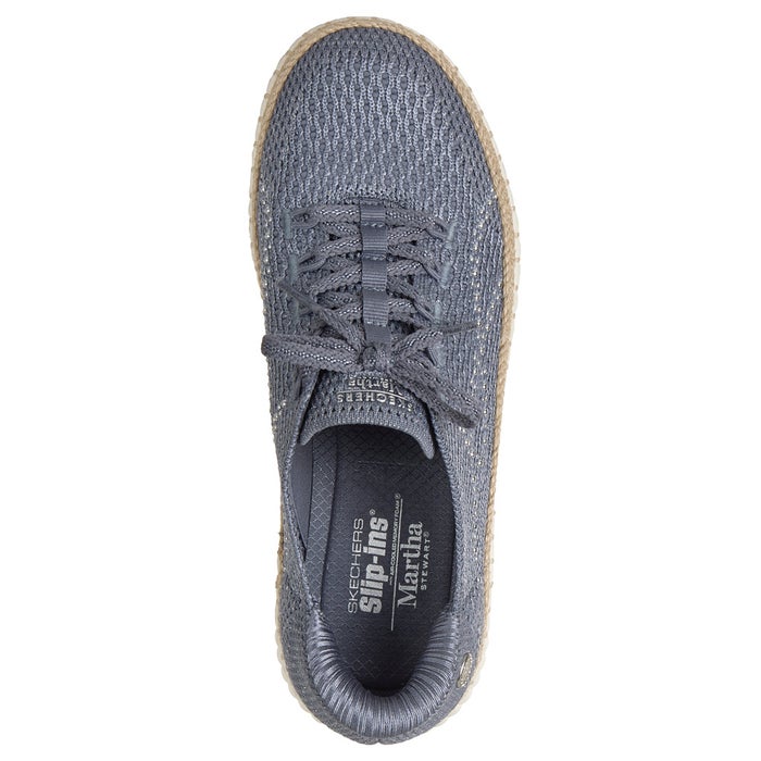 スケッチャーズ スリップインズ レディース スニーカー マーサスチュワート ウィルシャー BLVD リーガル SKECHERS Slip-ins 159412 ハンズフリー 手を使わずに履ける 靴 ノーマル幅