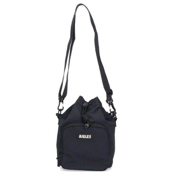AIGLE エーグル ショルダーバッグ 巾着バッグ ショルダー ナイロン メンズ レディース 撥水 斜めがけ 小さめ 2WAY ZNHCF02