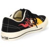 コンバース スニーカー メンズ ワンスター エイジド キャンバス IGNT 33703370 CONVERSE ONE STAR AGED CANVAS IGNT ファイヤーパターン 炎柄 ローカット ブラック 黒 レトロ
