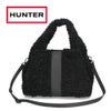 ハンター HUNTER トートバッグ レディース ブークレ ミディアム トート UBX5522PRC ハンドバッグ ショルダーバッグ 2WAY もこもこ ふわふわ ボア風 カジュアル おしゃれ ブラック