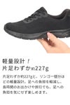 ハンズフリー 靴 スニーカー レディース 透湿防水 晴雨兼用 ジム 運動  立ったまま履ける 黒 メッシュ ゴム紐 楽すぽっ Parade 61718