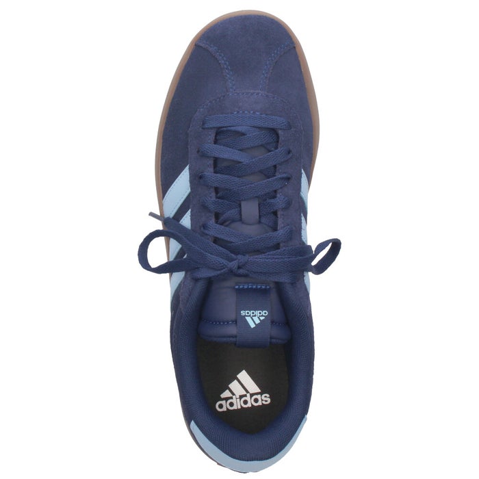 アディダス スニーカー メンズ レディース adidas VL COURT 3.0 U VL コート 3.0 本革 レザー スエード コートスニーカー ローカット ID6278 JP7537 ID9184 ブラック ネイビー