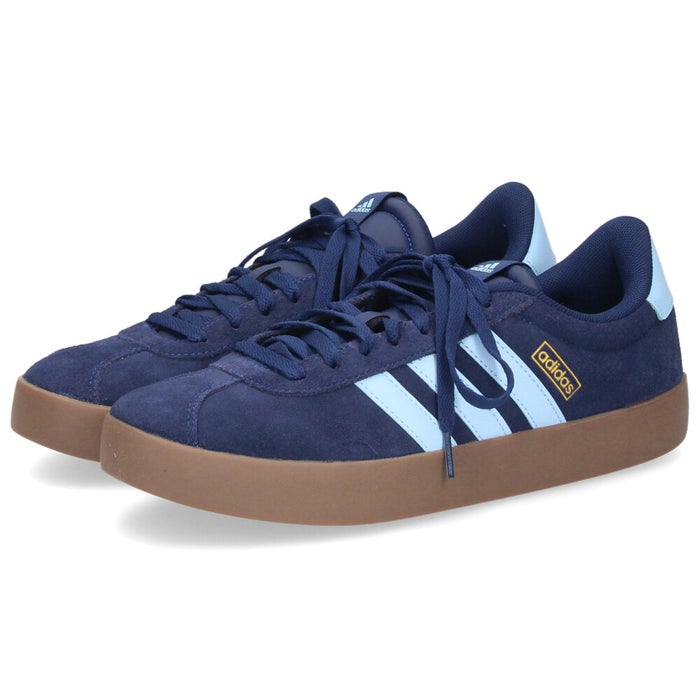 アディダス スニーカー メンズ レディース adidas VL COURT 3.0 U VL コート 3.0 本革 レザー スエード コートスニーカー ローカット ID6278 JP7537 ID9184 ブラック ネイビー