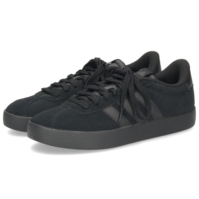 アディダス スニーカー メンズ レディース adidas VL COURT 3.0 U VL コート 3.0 本革 レザー スエード コートスニーカー ローカット ID6278 JP7537 ID9184 ブラック ネイビー