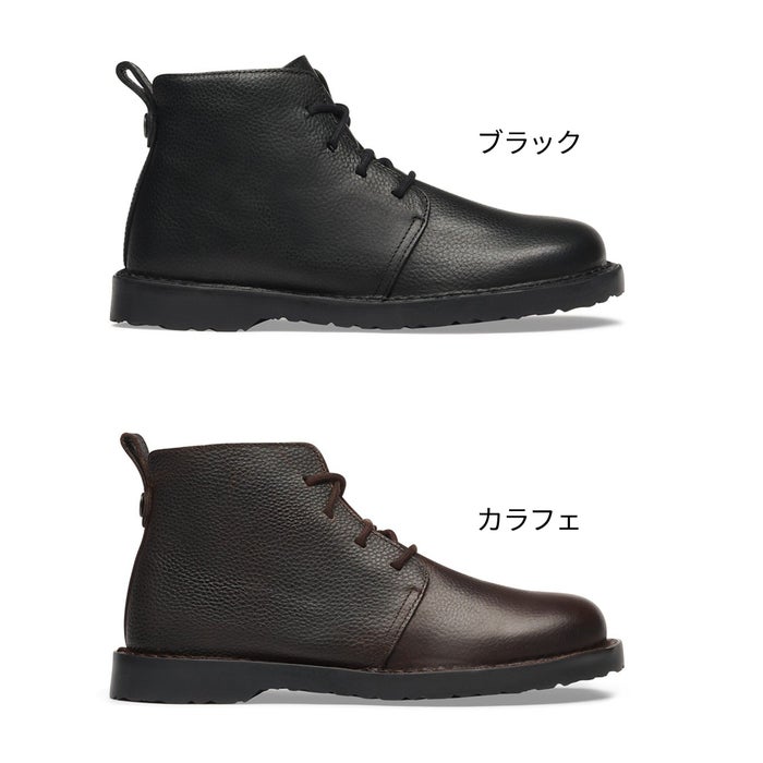 ビルケンシュトック ブーツ レディース BIRKENSTOCK Uppsala Mid アップサラ ミッド 本革 ナチュラルレザー ショートブーツ レースアップ コンフォート ナロー幅 1032786 1032872 ブラック カラフェ