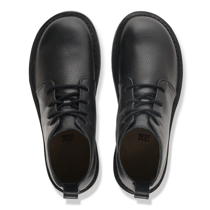 ビルケンシュトック ブーツ レディース BIRKENSTOCK Uppsala Mid アップサラ ミッド 本革 ナチュラルレザー ショートブーツ レースアップ コンフォート ナロー幅 1032786 1032872 ブラック カラフェ
